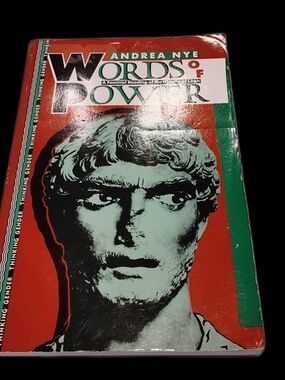 Andrea Nye "Words of Power" Book - Red & Green Cover